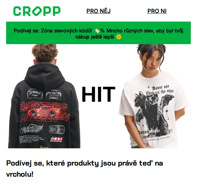 Cropp: Letní hity a nová kolekce – červenec 2026 | Nuslet.cz