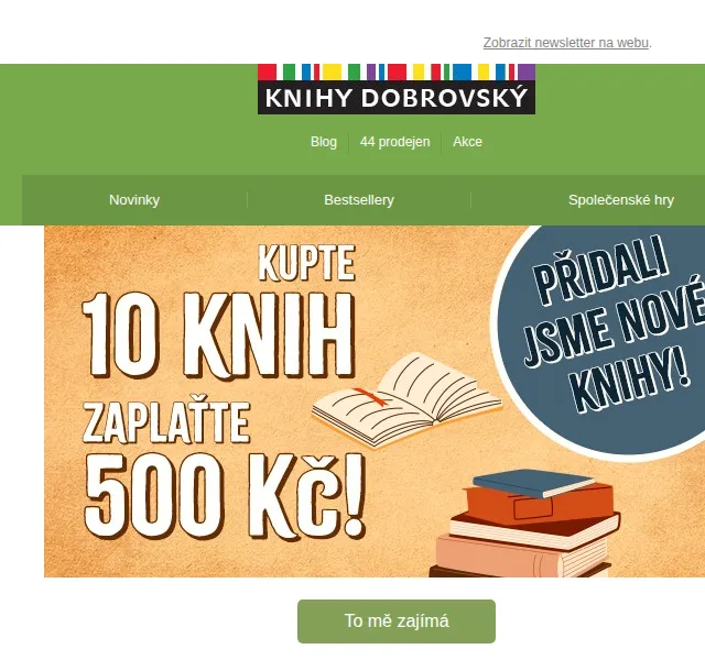 KnihyDobrovsky.cz: Knižní novinky s Valentýnskou romantikou – červen 2026 | Nuslet.cz