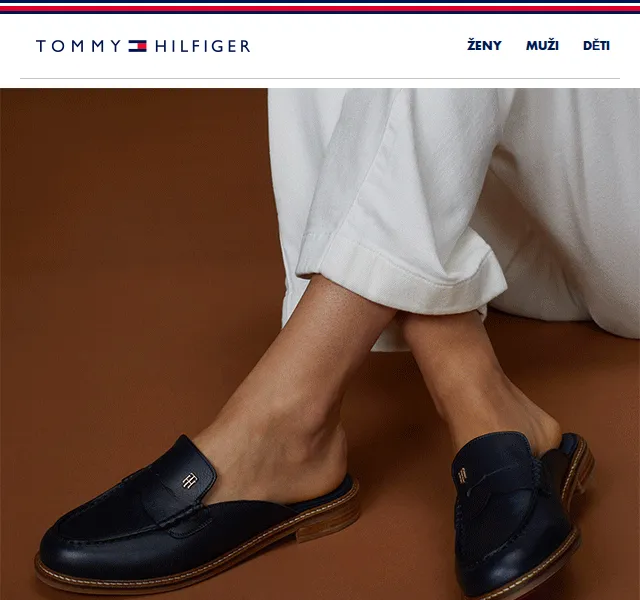 Tommy Hilfiger: Prodyšná letní obuv – červen 2026 | Nuslet.cz