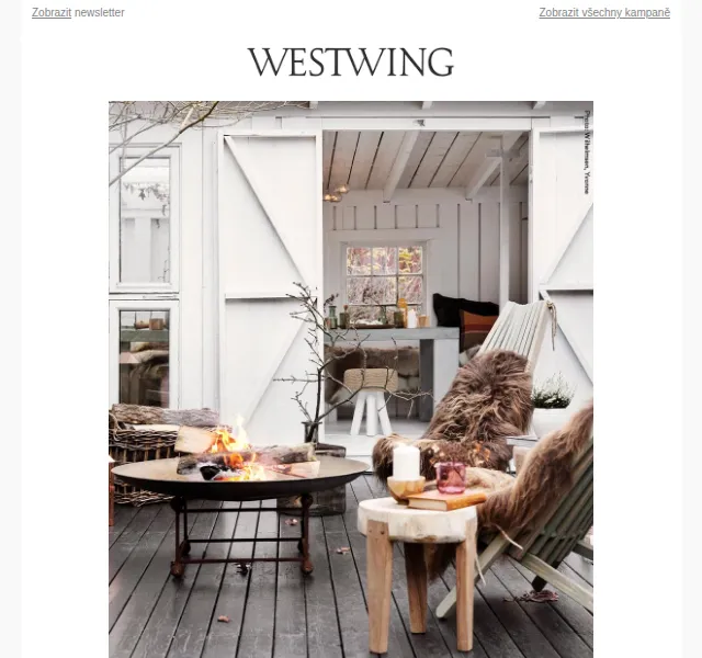 Westwing: Outdoor nábytek a dekorace – červen 2026 | Nuslet.cz