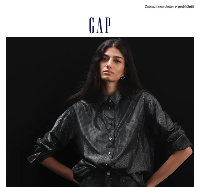 GAPstore.cz: Stylové košile a flanel – červen 2026 | Nuslet.cz