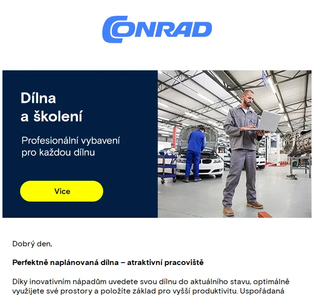 Conrad Electronic: nářadí se slevou až 16 % – červenec 2026 | Nuslet.cz