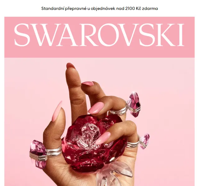 Swarovski: Sleva až 40 % na barevné šperky – červenec 2026 | Nuslet.cz