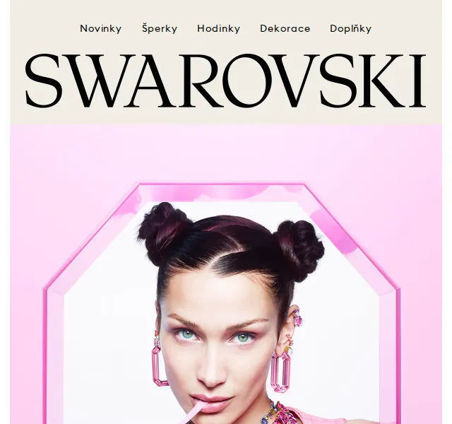 Swarovski: Bella roztáčí zábavu – nová kolekce | Nuslet.cz