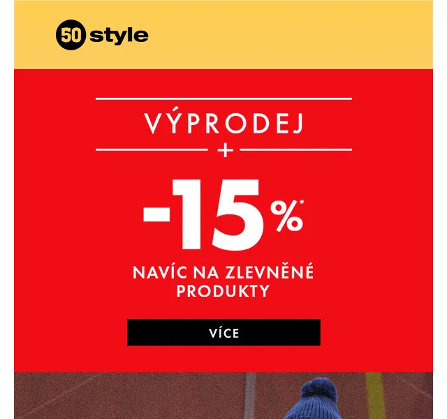 50style: sleva až 15 % – červenec 2026 | Nuslet.cz