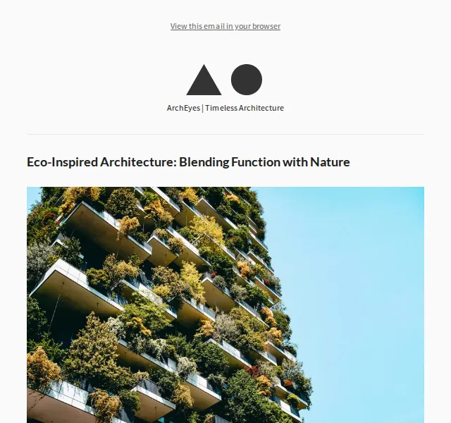 ArchEyes: Ekologická architektura – červenec 2026 | Nuslet.cz