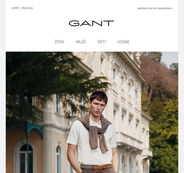 GANT: Nové džíny a kalhoty – Srpen 2026 | Nuslet