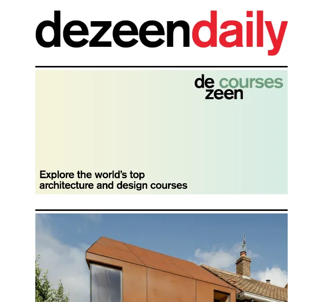 Dezeen Daily: Architektonické projekty 2025 – červenec 2026 | Nuslet.cz