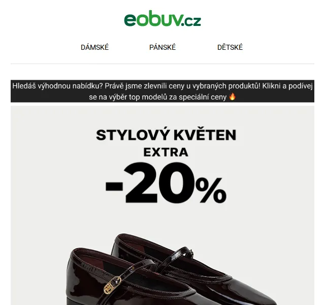 eobuv.cz: Sleva 20 % na boty – červenec 2026 | Nuslet.cz