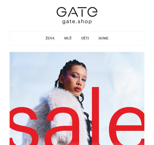 Gate.shop: Zimní výprodej až do -70 % – červenec 2026 | Nuslet.cz