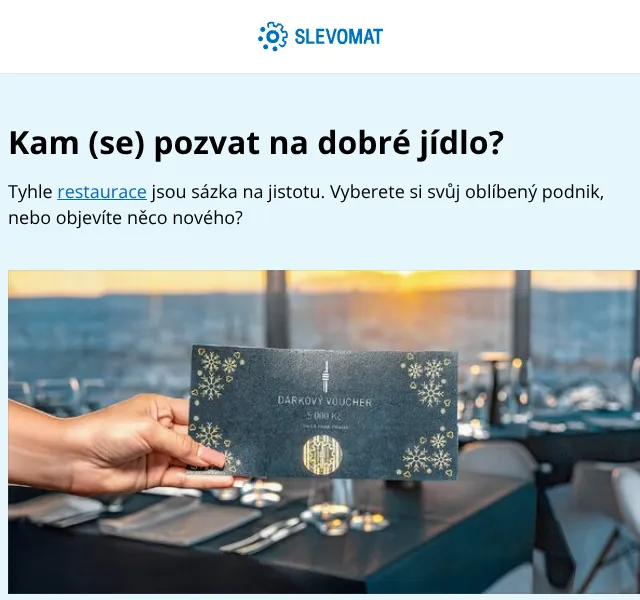 Slevomat: Rande, wellness a restaurace – květen 2026 | Nuslet.cz