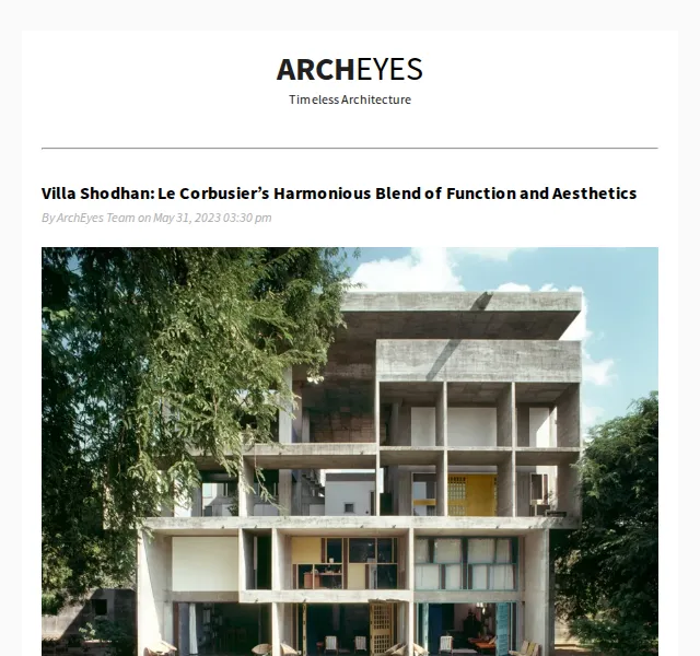 ArchEyes: Le Corbusier a další architektonické skvosty – Červen 2023 | Nuslet.cz