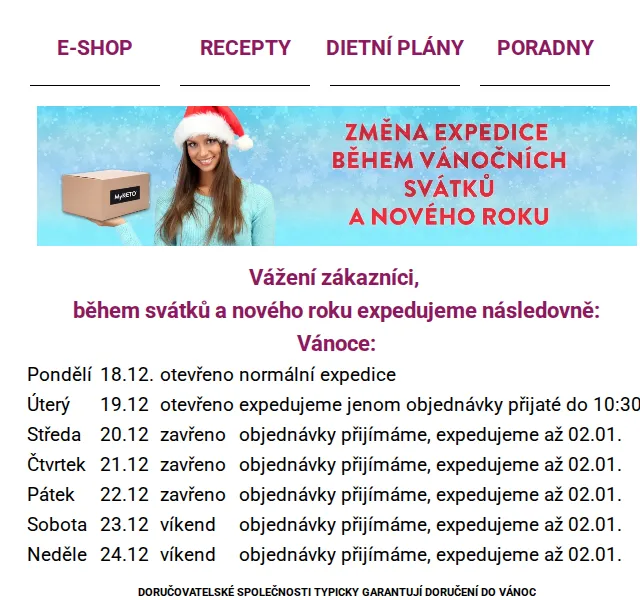 MyKETO: Sleva 15 % na vše + enzymy 2+1 – červenec 2026 | Nuslet.cz