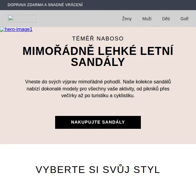 ECCO: letní sandály – červenec 2026 | Nuslet.cz
