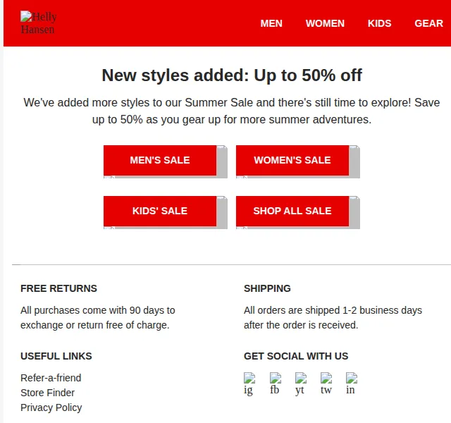 Helly Hansen: letní výprodej až 50 % – červenec 2026 | Nuslet.cz