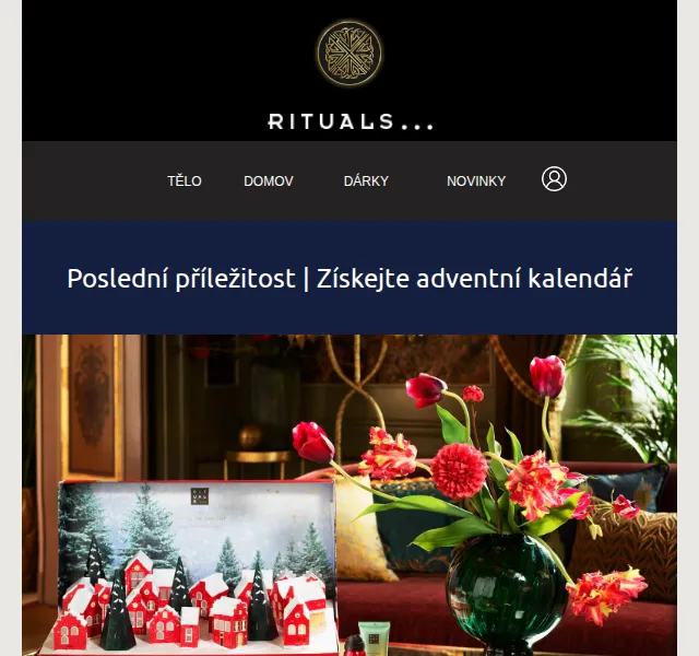 Rituals: adventní kalendář za poslední kusy – červenec 2026 | Nuslet.cz