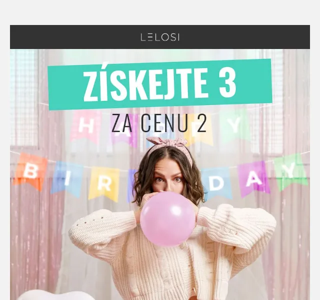 LELOSI: 3 položky za cenu 2 – červen 2026 | Nuslet.cz