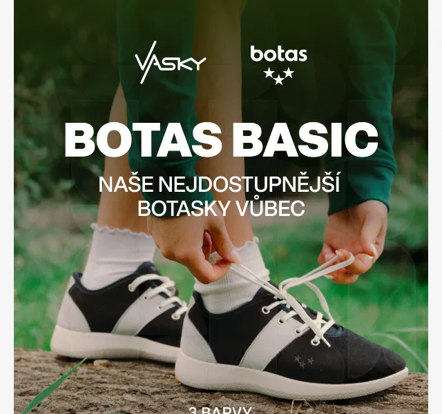 Vasky: Botasky Basic za 1 299 Kč – červen 2026 | Nuslet.cz