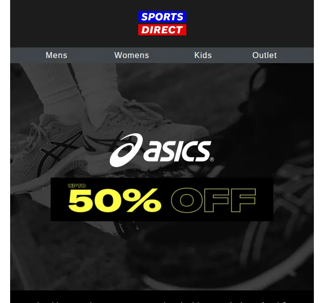 Sportsdirect.com: Sleva až 50 % na ASICS – červen 2026 | Nuslet.cz