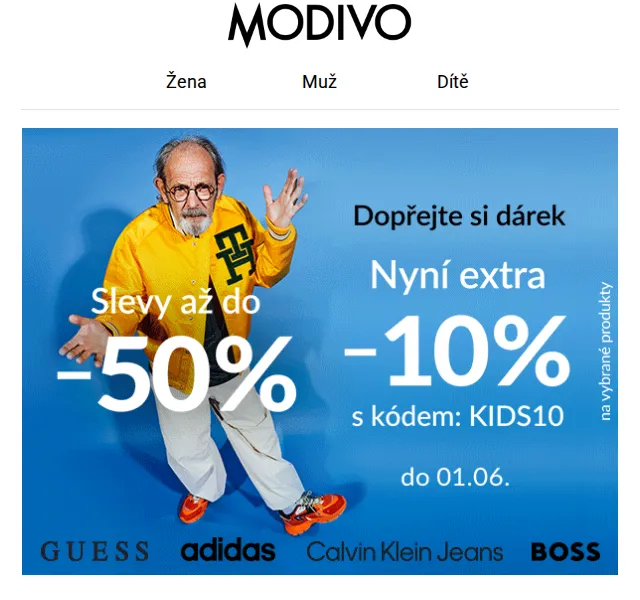 Modivo: Letní outfity se slevou až -50 % – červenec 2026 | Nuslet.cz