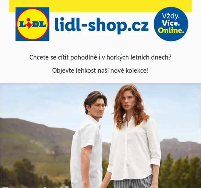 Lidl: Módní kolekce léto 2026 – šaty, šortky, overaly od 179 Kč | Nuslet.cz