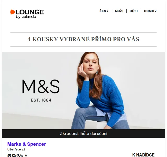 Lounge by Zalando: Slevy až 75 % na značky M&S, Crocs a Michael Kors – červenec 2026 | Nuslet.cz