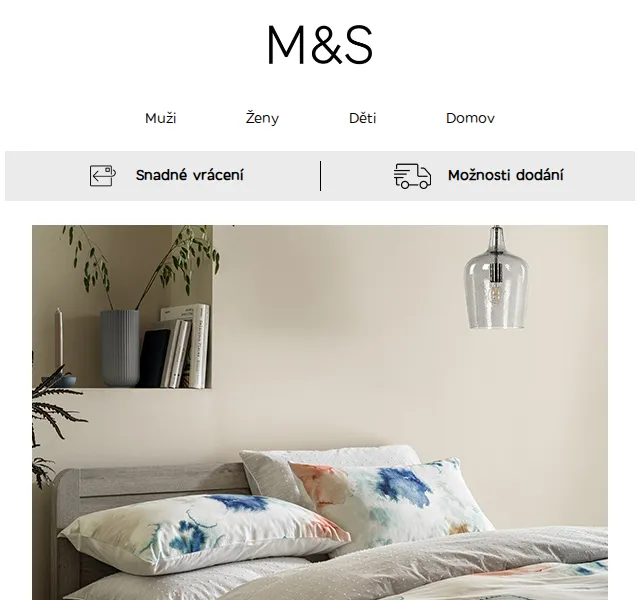 Marks and Spencer: Domácí potřeby a útulný domov – červen 2026 | Nuslet.cz