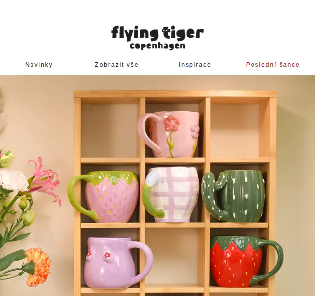 Flying Tiger Copenhagen: Nové jarní hrnky 2026 – červenec 2026 | Nuslet.cz