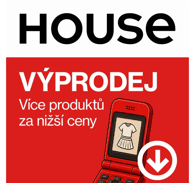 HOUSE: Přes 130 novinek ve výprodeji – červenec 2026