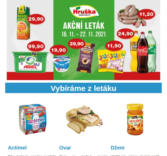 Váš HRUŠKA tým: Actimel, Becherovka, Nivea – červen 2026 | Nuslet.cz