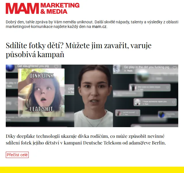 Marketing & Media: Článek o sdílení fotek dětí – červen 2026 | Nuslet.cz