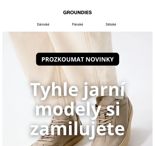 Groundies: Barefoot boty – duben 2026 | Nuslet.cz