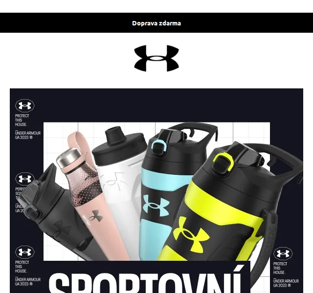 Under Armour: Sportovní lahve od 299 Kč – červenec 2026 | Nuslet.cz