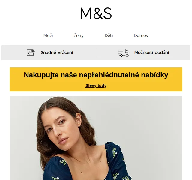 Marks and Spencer: slevy na letní šaty a Rosie kolekci – červenec 2026 | Nuslet.cz