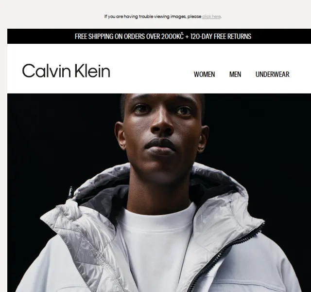 Calvin Klein: Winter White Look – červen 2026 | Nuslet.cz