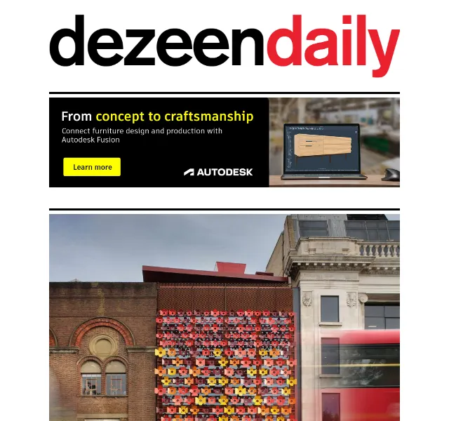 Dezeen Daily: Novinky z architektury a designu – červenec 2026 | Nuslet.cz