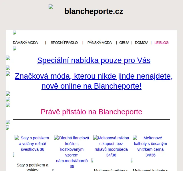 Blancheporte: Novinky značkové módy – červen 2026 | Nuslet.cz