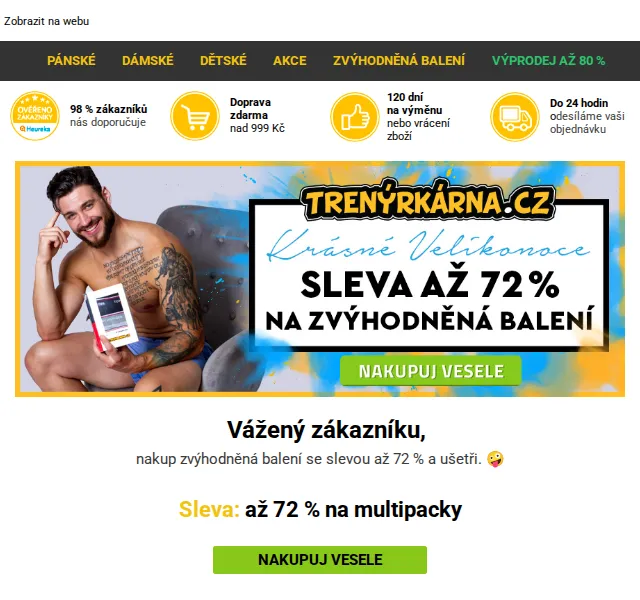 Lukáš z Trenýrkárna.cz: Multipacky až -72 % – červenec 2026 | Nuslet.cz