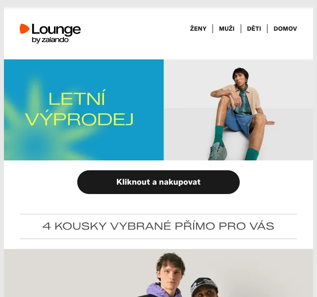 Lounge by Zalando: Nike, Moschino až -75 % | Červenec 2026