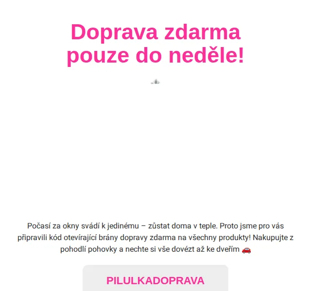 Pilulka.cz: Doprava zdarma 48 hodin – červenec 2026 | Nuslet.cz