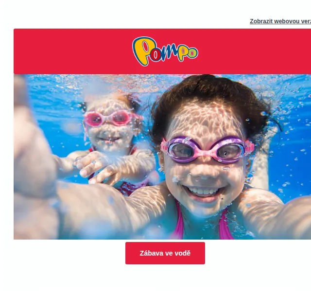 Pompo E-shop: bazény MAC TOYS a dětské fotoaparáty – červenec 2026 | Nuslet.cz