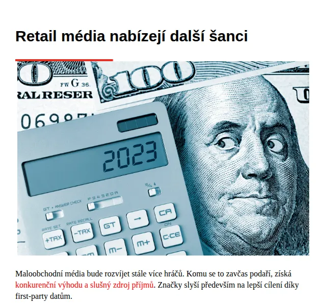 Marketing & Media: Retail média a TV seriály – červen 2026 | Nuslet.cz