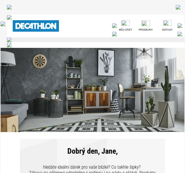 DECATHLON: Šipky a terče se slevou – červen 2026 | Nuslet.cz