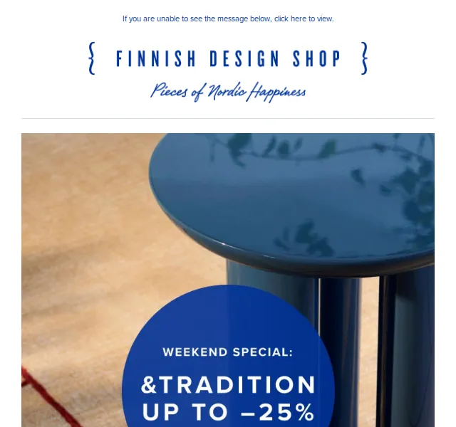 Finnish Design Shop: &Tradition až -25 % – červenec 2026 | Nuslet.cz