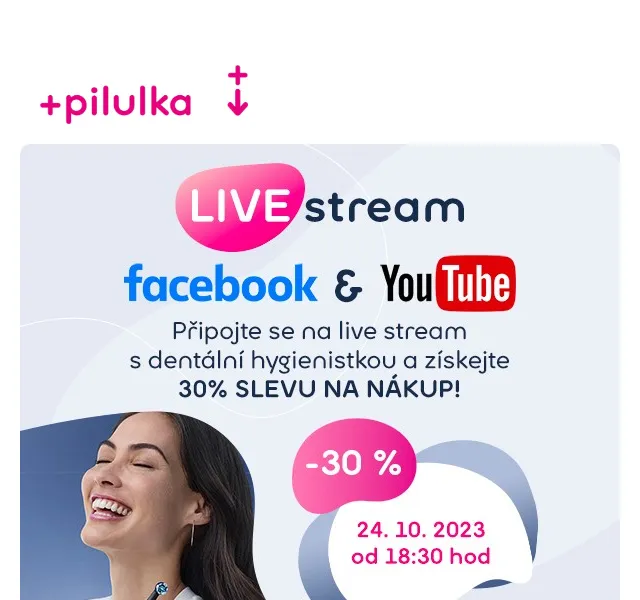 Pilulka.cz: Masterclass s dentální hygienistkou a 30% sleva – červenec 2026 | Nuslet.cz