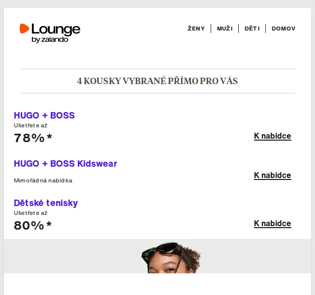 Lounge by Zalando: Sleva až 75 % – HUGO, Juicy Couture – Duben 2026