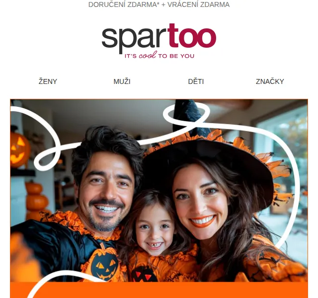 Spartoo: Doprava zdarma na Halloween – červenec 2026 | Nuslet.cz
