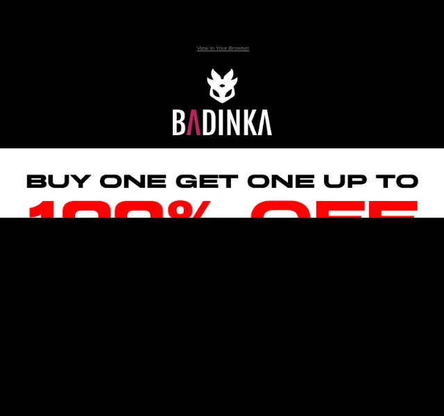 BADINKA: Buy One Get One až 100% sleva – červen 2026 | Nuslet.cz