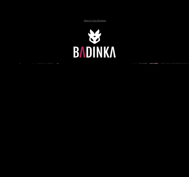 BADINKA: All Black kolekce – powered by Rave Gear – červenec 2026 | Nuslet.cz
