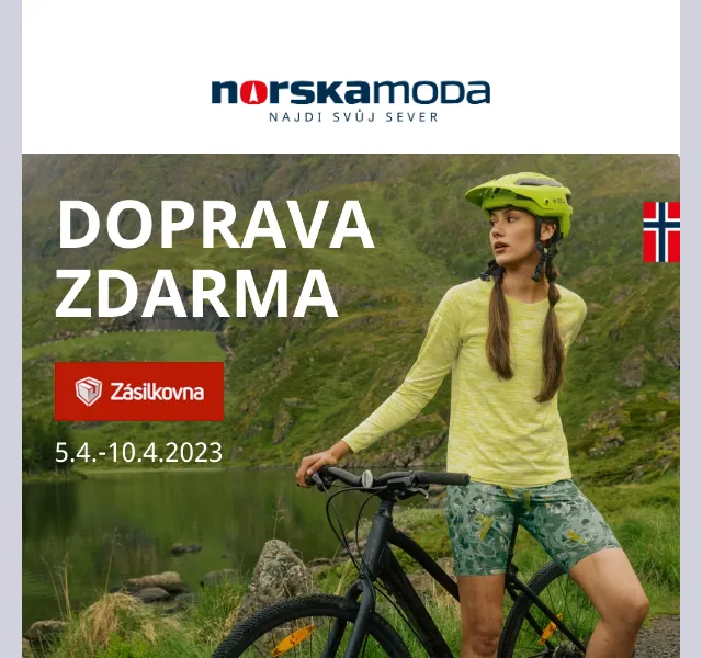 Norskamoda.cz: Velikonoce s dopravou zdarma – červen 2026 | Nuslet.cz
